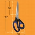 thumbnail image 5 of Heavy Duty Titanium Tailor Fabric Shears - 9.5" Black w/Purple - 1 Pair, 5 of 6