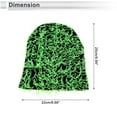 thumbnail image 3 of Unique Bargains Cycling Hat Keep Warm Hard Hat Liner Acrylic Fabric Black Green 25x22cm 1 Pcs, 3 of 7
