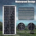 thumbnail image 5 of 300W 12V Solar Panel, Solar Panel Kit, Battery Charger Kit with 60A Solar Charge Controller for RV, Yacht, Outdoor, Garden, Lighting, 5 of 5