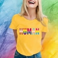 thumbnail image 2 of T-shirt à Col Rond Imprimé Élégant pour Femmes, Manches Longues, T-Shirt Uni pour Femmes, Chemise de Course à Rayures, T-Shirt Fin à Manches Longues, T-Shirt Trash pour Femmes, T-Shirt Uni, 2 of 4
