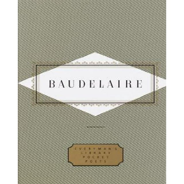 Baudelaire: Poems (Everyman's Library Pocket Poets Series)