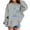 Grey, variant on Hoodies for Girls 14-16 Crewneck Girls Tops Machine Washable Graphic Print Pullover Sweatshirt Girl's Pullover Tops Sweaters & Hoodies White