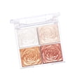 thumbnail image 2 of Maquillaje de sombra de ojos resaltador, ilumina el maquillaje resaltando altamente pigmentada Estilo B Zulema Sombra de ojos iluminadora, 2 of 8