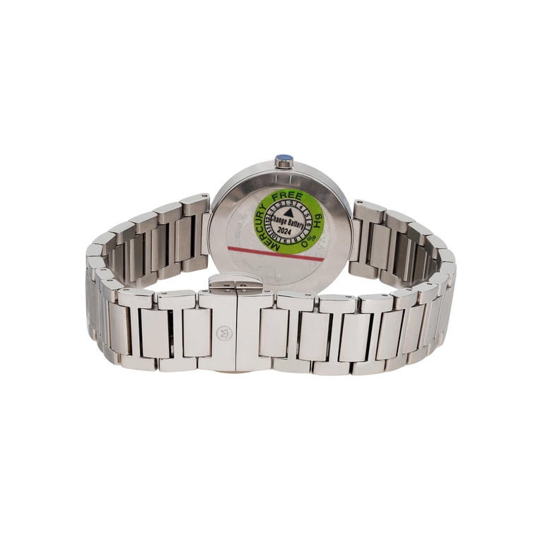 New Movado Modern Classic Stainless Steel Black Dial Quartz  display picture 2