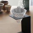 thumbnail image 2 of simhoa Coffee Cone Paper Press Coffee Bar Accessories Portable Coffee Filter Shaper gray, 2 of 8