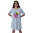 thumbnail image 5 of MTV Womens' Music Television I Want My Moonman Nightgown Pajama Shirt, 5 of 5