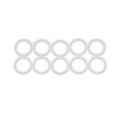 thumbnail image 4 of Russell Automotive 651208 Washer  Round; Polytetrafluoroethylene; 1/2 Inch Inside Diameter; Set of Ten, 4 of 4