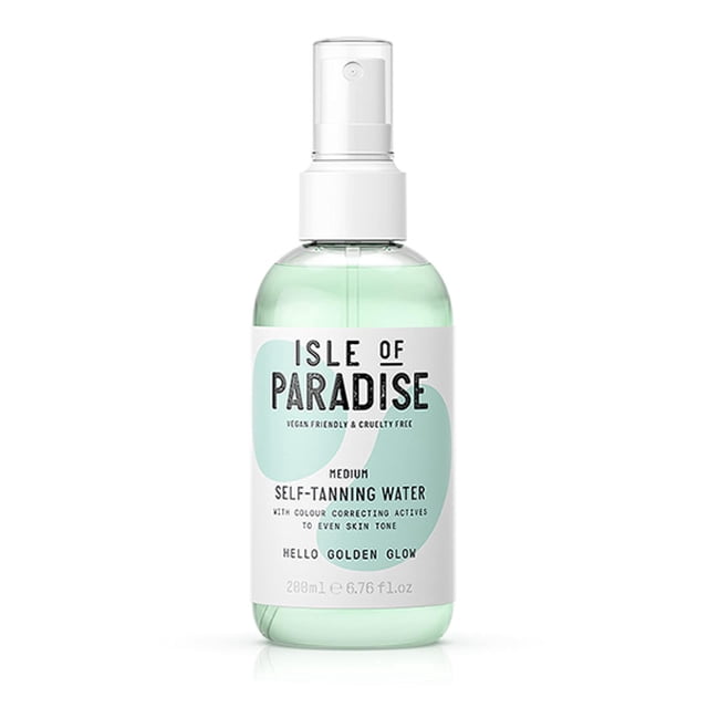 Gotas autobronceadoras para el rostro Isle of Paradise, tamaño mediano (30 ml) Agregue gotas autobronceadoras a su cuidado de la piel Ingredientes naturales y veganos