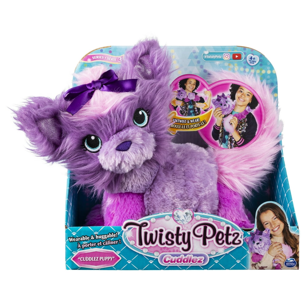 Twisty Petz Cuddlez, Cuddlez Puppy Transforming Collectible Plush for Kids Aged 4 and Up