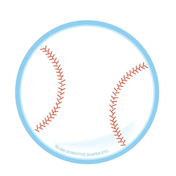 SHAPES ETC. Mini Notepad - Baseball