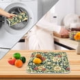 thumbnail image 4 of Ryvnso Bloom Flower Dish Drying Mat for Kitchen Countertop 18x24 Large Dish Pad Drainer Rack Dish Sink Mats, 4 of 7