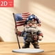 thumbnail image 5 of Independence Day Ornament 2D Decoration Home Living Room Foyer Handicraft Ornament, 5 of 6