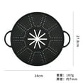 thumbnail image 2 of Silicone Pot Lid Spill Proof Cover Splatter Guard Multi Purpose Steaming Cooking Kitchen Accessory, 2 of 16