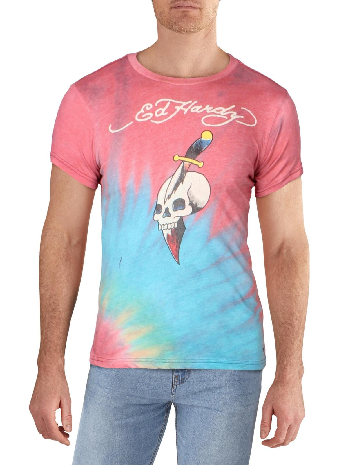 ed hardy shirt pink