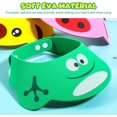 thumbnail image 3 of 3pcs Baby Bathing Cap Eva Adjustable Kids Shower Cap Shampoo Shower Protection Hair Wash Shield For Kids, 3 of 5