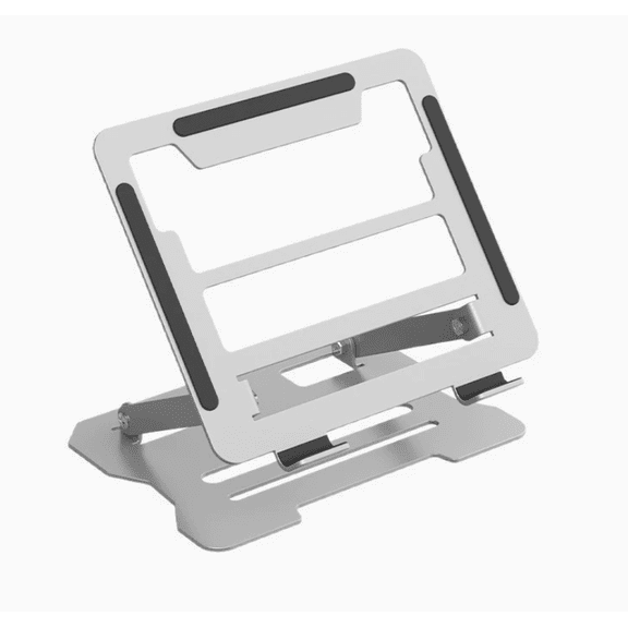 Adjustable Laptop Stand for Desk, Laptop Riser, Metal Foldable Computer Stand Holder for Portable Notebook, Compatible