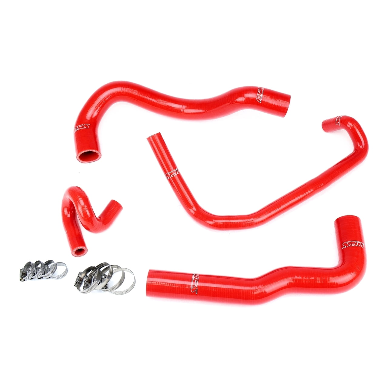 HPS Red Silicone RadiatorHeater Hose Kit for 0105 IS300 JZS170 Crown