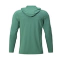 thumbnail image 6 of Baozhu Men and Women's Long Sleeve Sun Protection T-Shirt with Thumb Hole UPF 50+ Performance Hiking Running Athletic Quick Dry Hoodie DarkGreen-1 2XL Men, 6 of 8