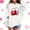 White, variant on Girls Cute Heart Lock Print Hoodie White Valentine's Day Kids Pullover Soft Sweatshirt 3-14 Years,Size 7-8 T