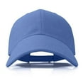 thumbnail image 2 of Baseball Hats for Men Women Summer Casual Outdoors Solid Color Sports Summer Adjustable Baseball Caps Light blue One Size, 2 of 4