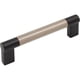 thumbnail image 1 of Cabinet Pull Stone Harbor Hardware, 96 mm, níquel satinado, negro mate, 1 of 3