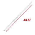 thumbnail image 2 of 3mm Female Thread 7 Sections Aerial 19.5cm - 110.5cm Telescoping Whip Antenna, 2 of 3