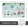 thumbnail image 2 of Kdxio Animals Riding Across The Sky,16" x 24", Non-Slip Front Door Mats,Outdoor Welcome Mat Washable, 2 of 9