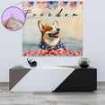 thumbnail image 4 of Freedom Corgi on Independence Day 4th of July Tapestry Welsh Corgi Dog Lover Gifts Idea Wall Hanging Backdrop Home Decor - 01005, 4 of 5