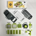 thumbnail image 3 of Vegetable Chopper,Pro Onion Chopper,Multifunctional Chopper Slicer and Dicer,Veggie Chopper,Carrot Chopper,Dicing Machine for Salad Potato Carrot Garlic,Fits Fast Veggie Meal-Prep & Healthy Cooki, 3 of 5