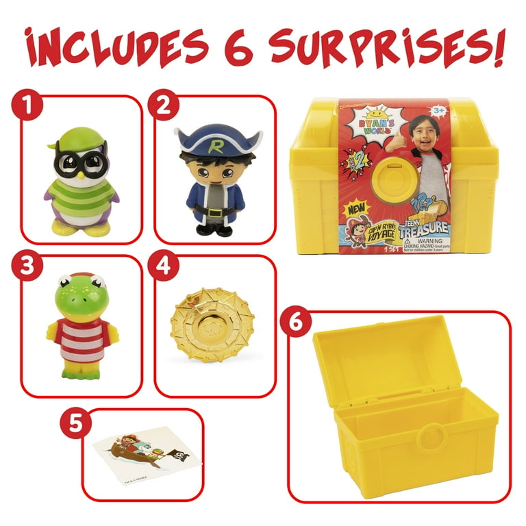 Ryan's world treasure chest walmart deals