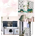 thumbnail image 1 of Kitchen Tiers Curtain Floral Half Drapes Rod valances; Rod Pocket Short Blackout Valances Small Window Drapes, 1 of 7