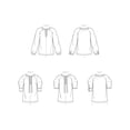 thumbnail image 5 of Simplicity Misses' Tops Sewing Pattern S9233 Size 6-8-10-12-14, 5 of 6