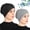 Black+light, variant on Soft Stretch Turban Cap for Women, Breathable Thin Cooling Skull Caps with Anti-Slip Fit, Hair Volume Conceale
