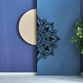 thumbnail image 5 of ESTART Large Black Metal Mandala Lotus Flower Wall Art Decor for Office and Home (59’’x29.5’’ / 150x75cm), 5 of 9