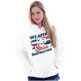 thumbnail image 3 of Dominican Girl Sass Destruction Cute Women Plus Size Graphic Pullover Hoodie Brisco Brands 4X, 3 of 4