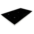 thumbnail image 4 of Equator 36" Electric Hybrid CERAMIC-INDUCTION 5 Burner Cooktop 9 Power 220V in Black, 4 of 16