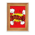 thumbnail image 1 of Boom Clouds Gas Exclamation Desktop Wooden Photo Frame Display Picture Art Painting Multiple Sets, 1 of 3