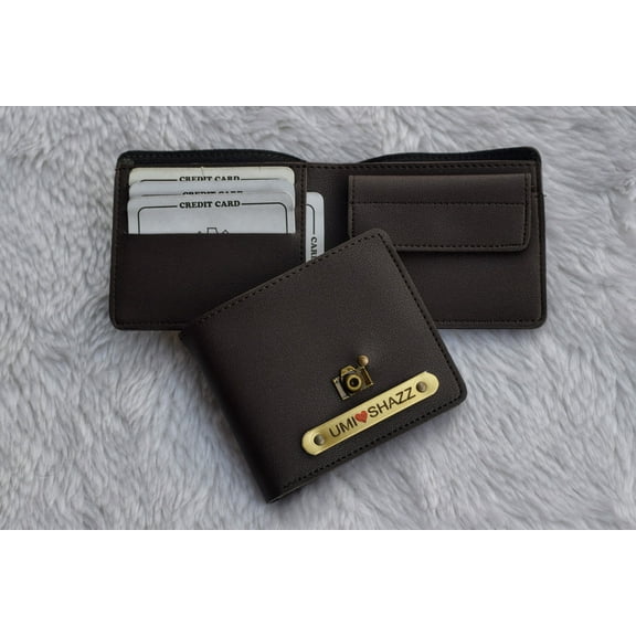 Personalized Premium PU Wallet – Custom Handcrafted for Men