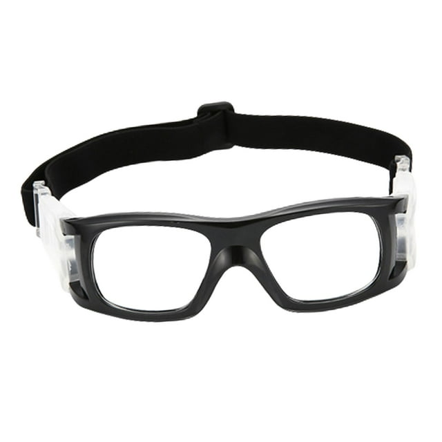 koolsoo Lunettes de Basketball Anti-Buée Lunettes de Sport Extérieur Hockey Noir