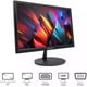 thumbnail image 3 of Monitor LED Qtouch 19 Pulgadas Resolución 1440 x 900 HD HDMI VGA 60Hz Negro, 3 of 5