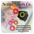 thumbnail image 4 of Hand Exerciser Silicone Ring – Ideal for Hands,Wrists, Forearm Rehabilitation, Stress Relief, Strength Training|10-200lb Resistance Levels|Diameter 2.5"&3.5"|Sets, Singles, Bulk, 4 of 7