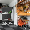 thumbnail image 4 of EVA Interlocking Mats Puzzle Floor Tiles Foam Floor Padding with Border for Furniture Home Space Living Room Garage - And . m, 4 of 6