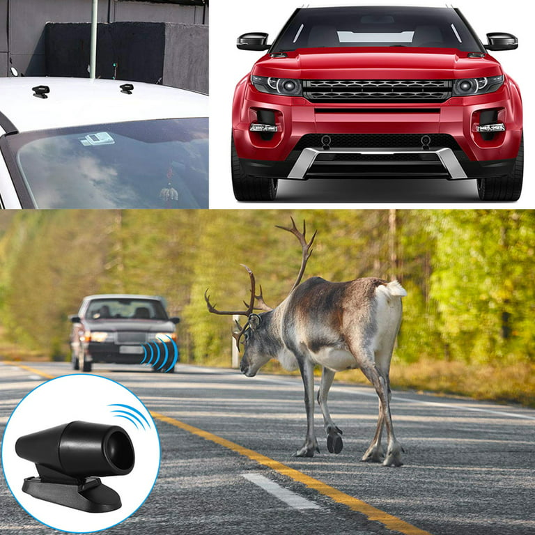 Lieonvis 4Pcs Car Deer Whistles Vehicle Deer Warning Device Horn