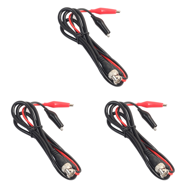 Conector BNC A Cable Medición Osciloscopio Doble Accesorios
