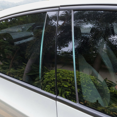 thumbnail image 3 of PC Black Pillar Trim for Jeep Compass 2007-16 Set Door Cover Piano Post Sticker, 3 of 4
