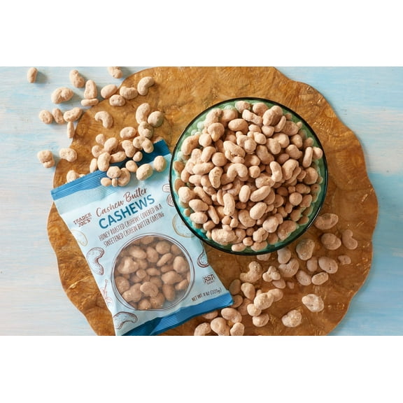 Pack of 3 - TJs Cashew Butter Cashews 8 Oz