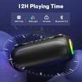 thumbnail image 5 of JYX Bluetooth Speaker with Microphone, Portable Party Speaker with LED Light for Outdoor, 5 of 11