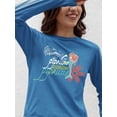 thumbnail image 2 of Pipeline Waveflower Mermaid Floral - Women's Long Sleeve, 2 of 4