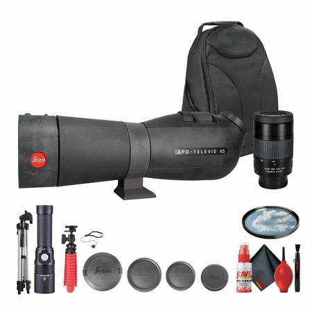 Leica APO-Televid 65mm Spotting Scope (Angled Viewing) - Bundle