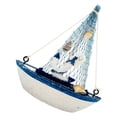 thumbnail image 4 of Decoración de modelo de velero en miniatura, veleros decorativos de madera de diferentes diseños y Ancla del barco, 4 of 8